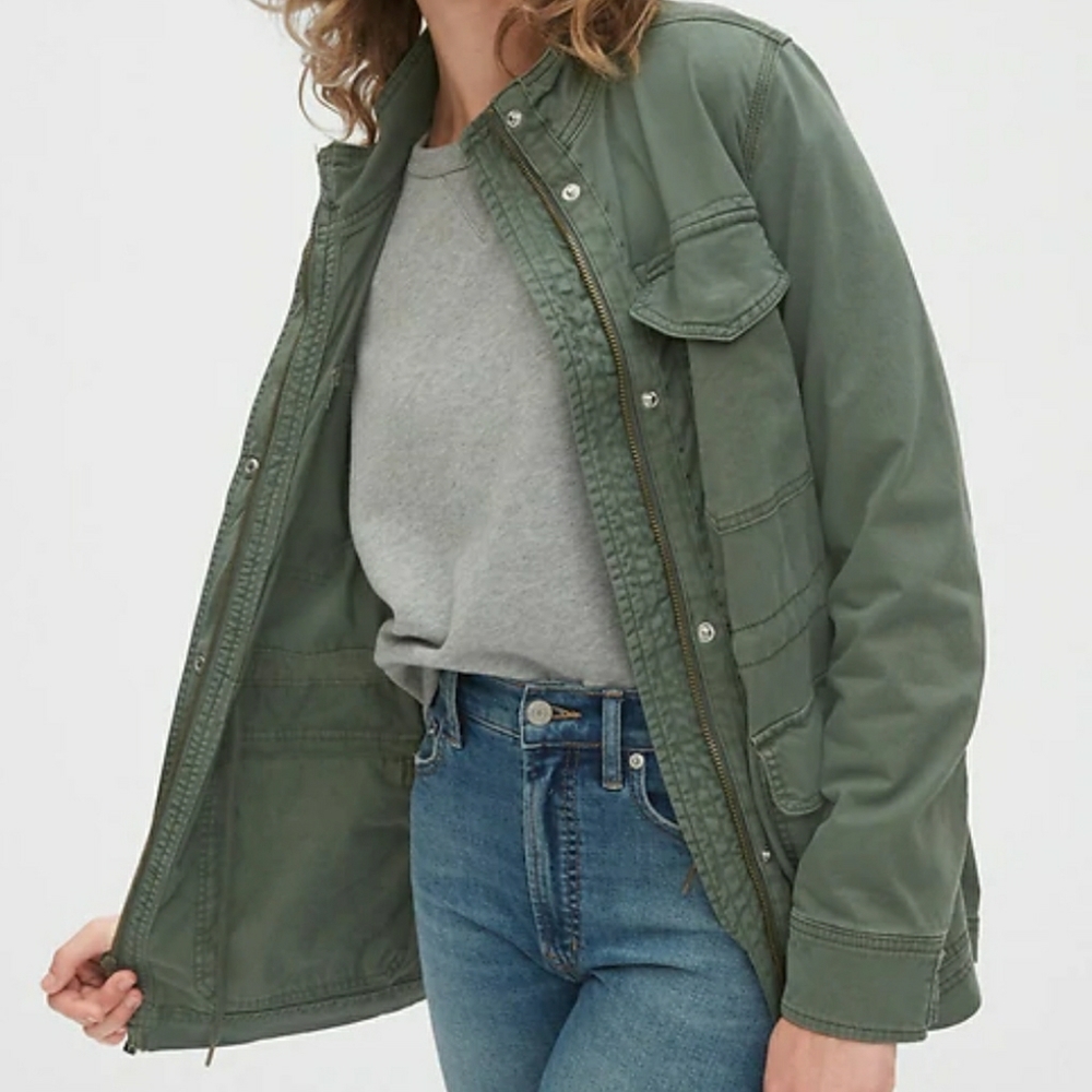 GAP Green Utility Jacket - Picture 5 of 6